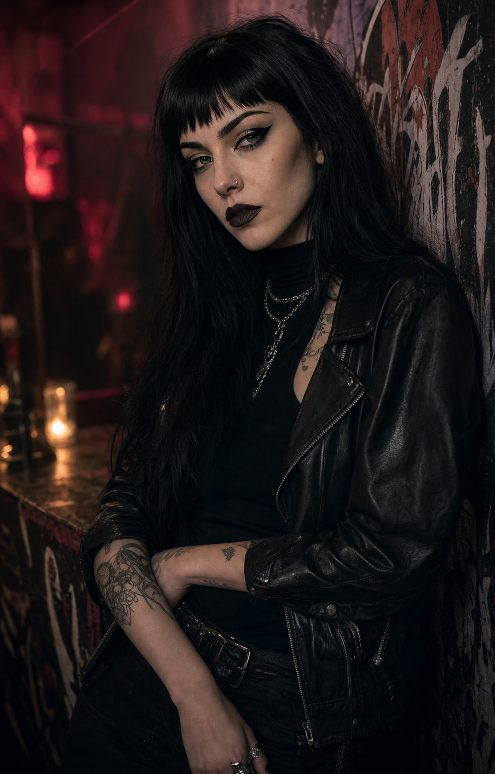 Bianca, fictional adult AI companion on TransLuxe AI