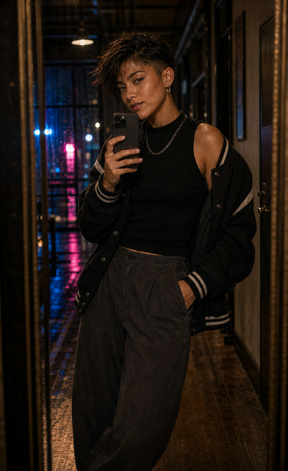 Nova portrait 5, fictional adult AI companion