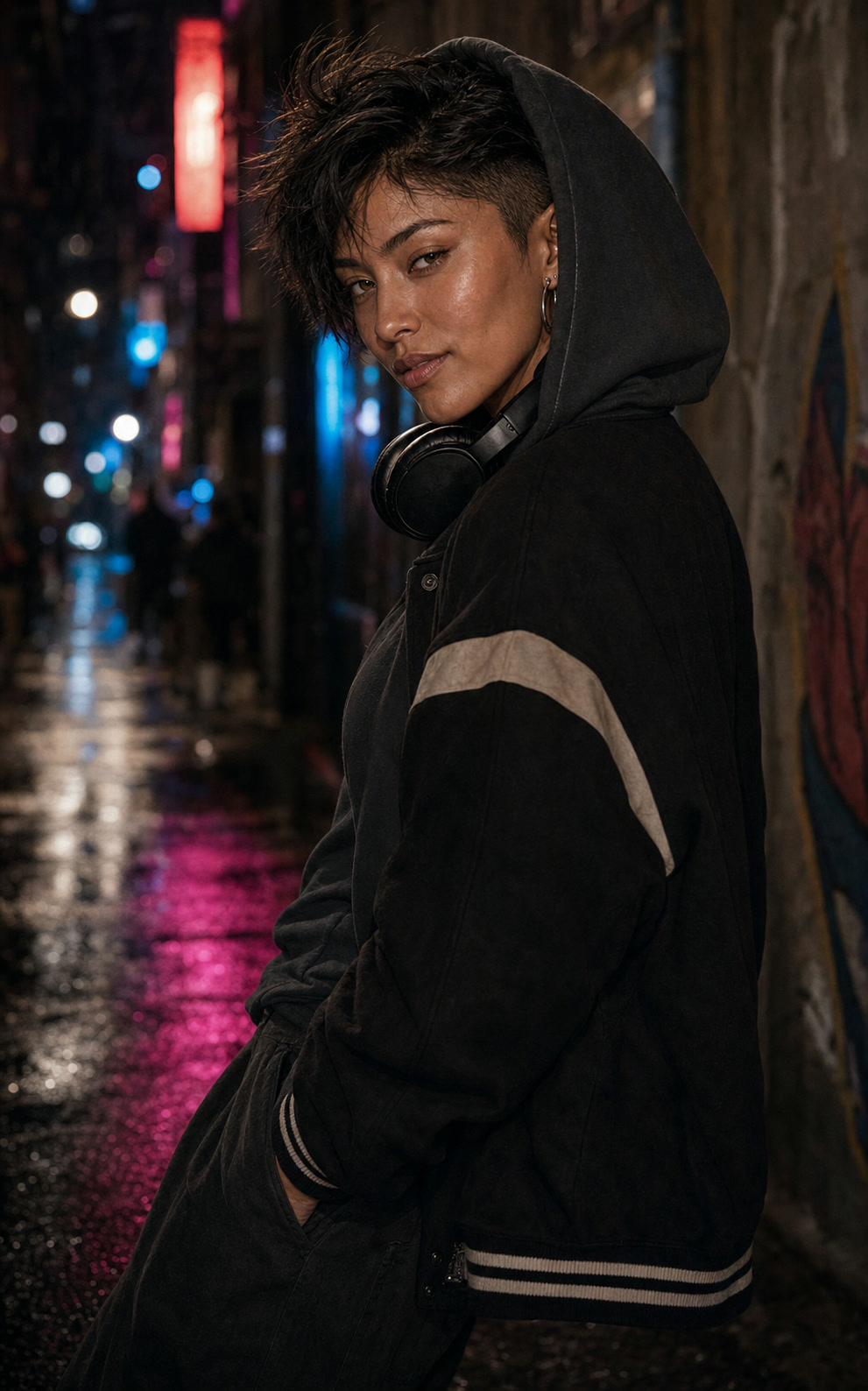 Nova portrait 6, fictional adult AI companion