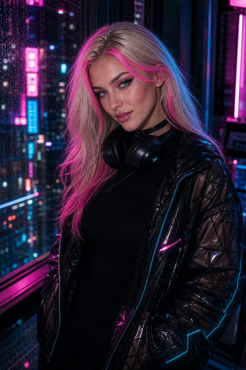 Roxy portrait 6, fictional adult AI companion