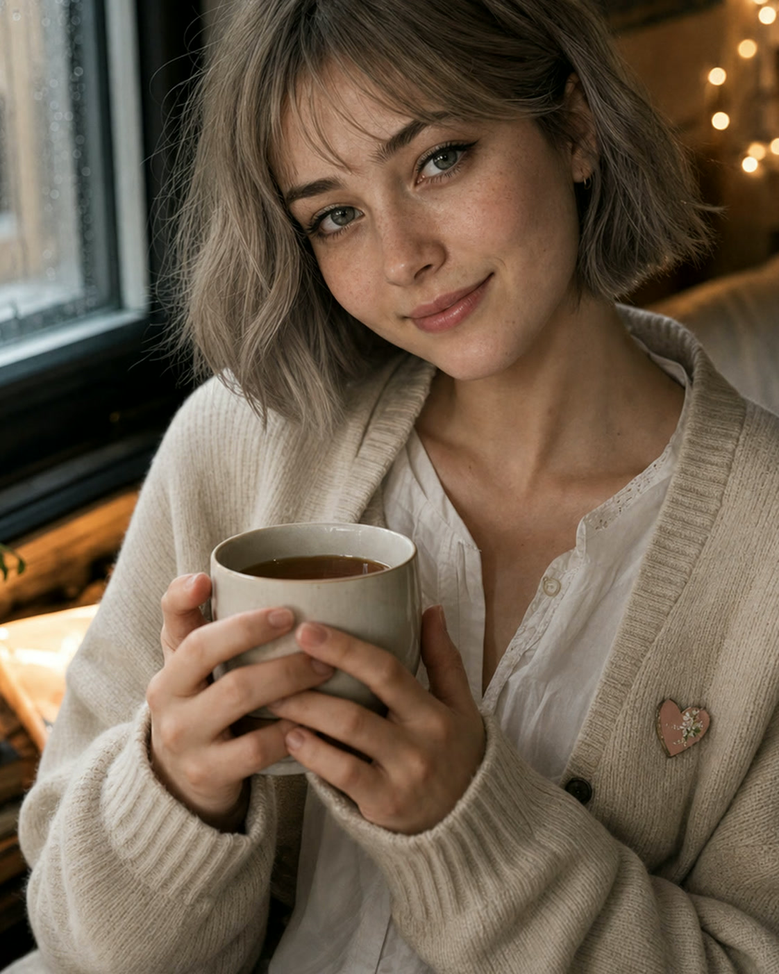 Sofia portrait 3, fictional adult AI companion