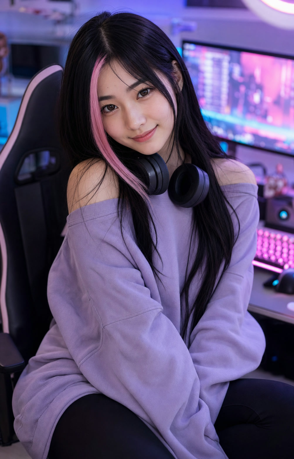 Yumi, fictional adult AI companion on TransLuxe AI